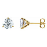 Martini-Set Diamond Studs - erin gallagher variant--14K-yellow-gold variant--1CT