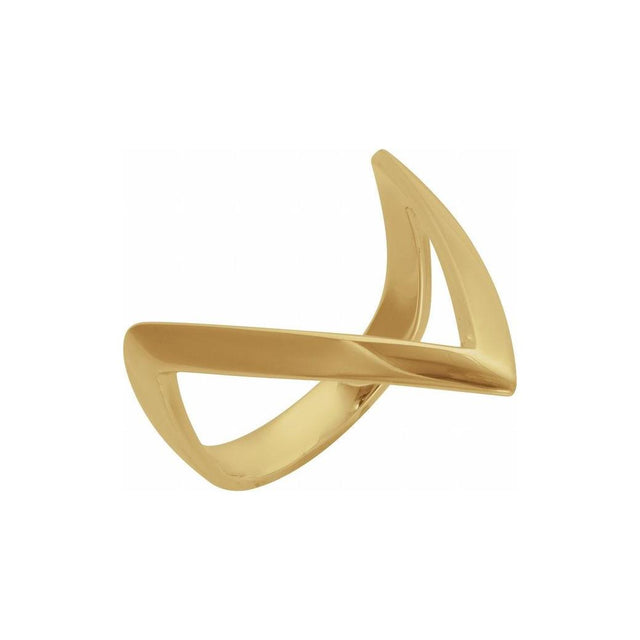 Modern V Ring - erin gallagher