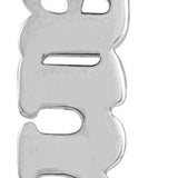 Namaste Charm - erin gallagher variant--Sterling-silver variant--14K-white-gold