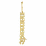 Namaste Charm - erin gallagher variant--14K-yellow-gold