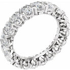 Oval-Cut Diamond Eternity Band - erin gallagher