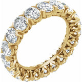 Oval-Cut Diamond Eternity Band - erin gallagher variant--14K-yellow-gold variant--6 variant--6.5 variant--7 variant--7.5 variant--8 variant--8.5