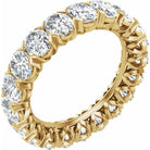 Oval-Cut Diamond Eternity Band - erin gallagher
