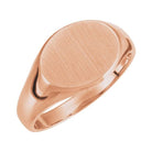 Oval Signet Monogram Ring - erin gallagher