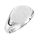 Oval Signet Monogram Ring - erin gallagher