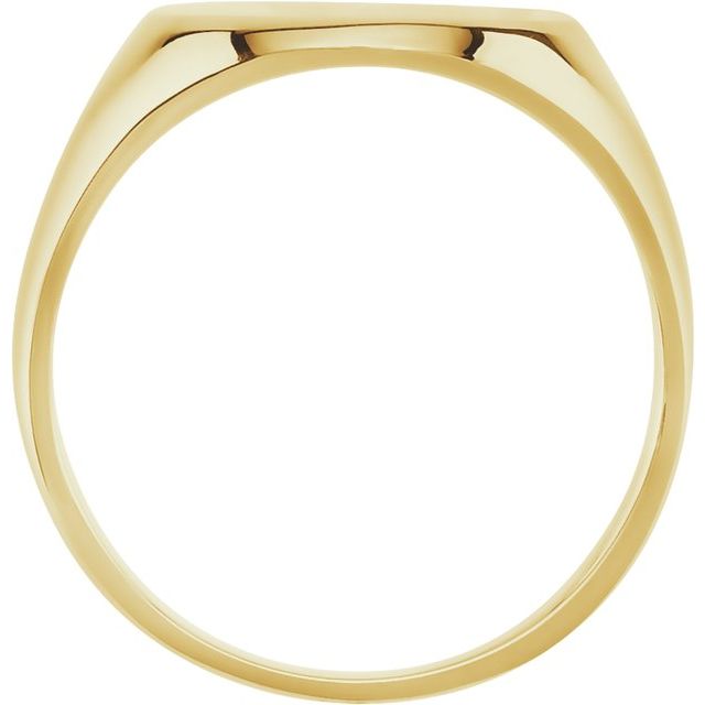Oval Signet Monogram Ring - erin gallagher variant--14K-yellow-gold