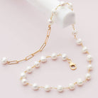 Pearl Chain Necklace - erin gallagher