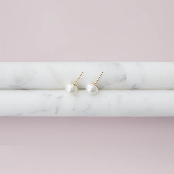 Pearl Stud Earring - erin gallagher