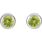 Peridot Stud Earrings - erin gallagher
