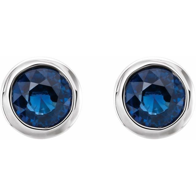 Sapphire Stud Earrings - erin gallagher