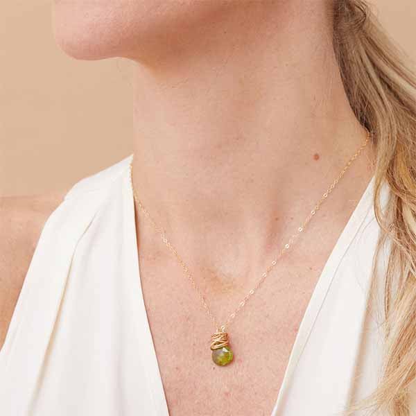 'Trista' Birthstone Necklace - erin gallagher
