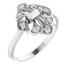 Vintage-Inspired Diamond Ring - erin gallagher