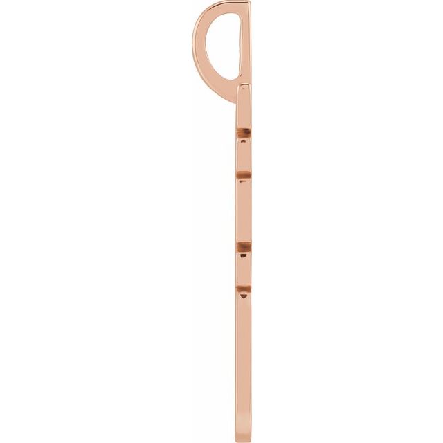WWJD Charm - erin gallagher variant--14K-rose-gold